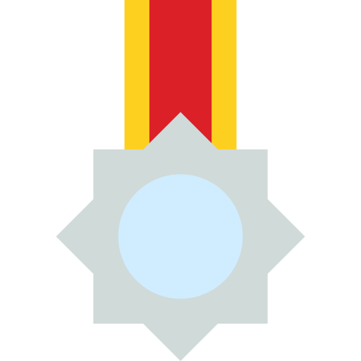 メダル Iconixar Flat icon