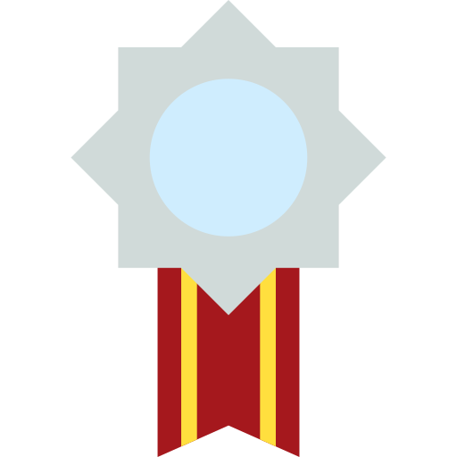 Медаль Iconixar Flat иконка