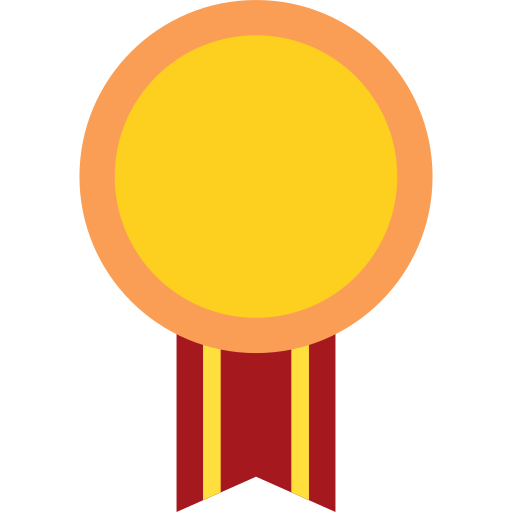 médaille Iconixar Flat Icône