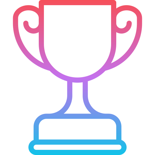 Trophy Iconixar Gradient icon