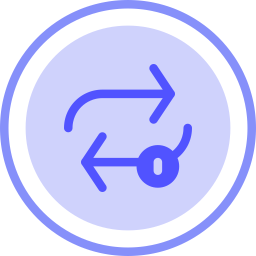 Bucle Iconixar Flat icono