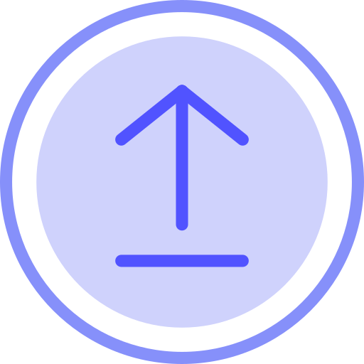 Subir Iconixar Flat icono