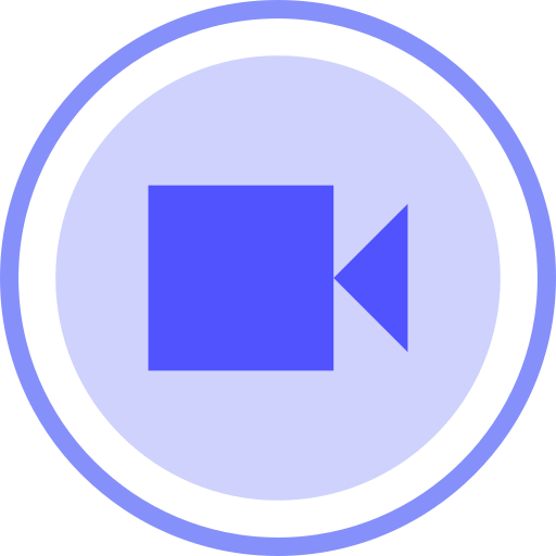 Reproductor de video Iconixar Flat icono
