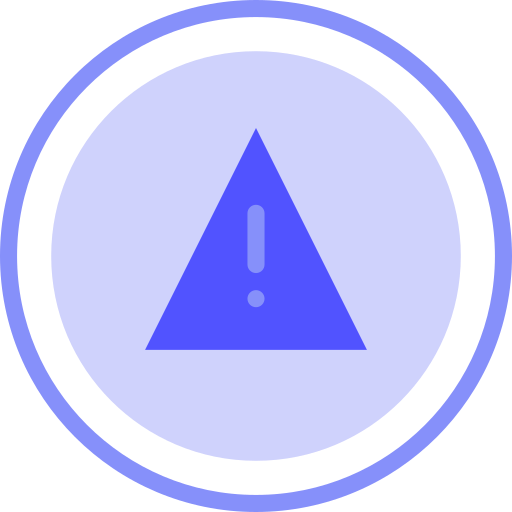 Advertencia Iconixar Flat icono