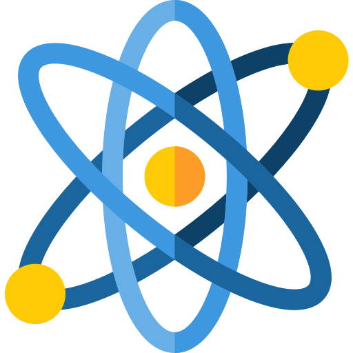 Atomic energy Basic Rounded Flat icon