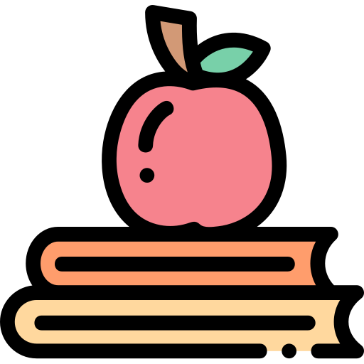 Education Detailed Rounded Lineal color icon