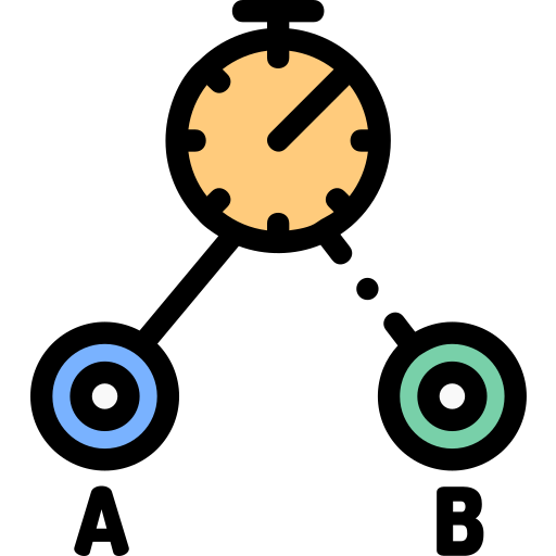 시각 Detailed Rounded Lineal color icon