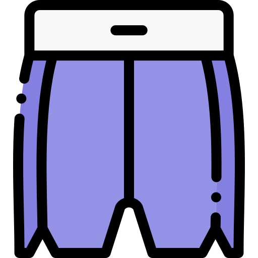 Boxing shorts Detailed Rounded Lineal color icon