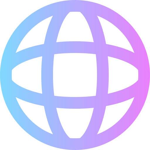 glob Super Basic Rounded Gradient ikona