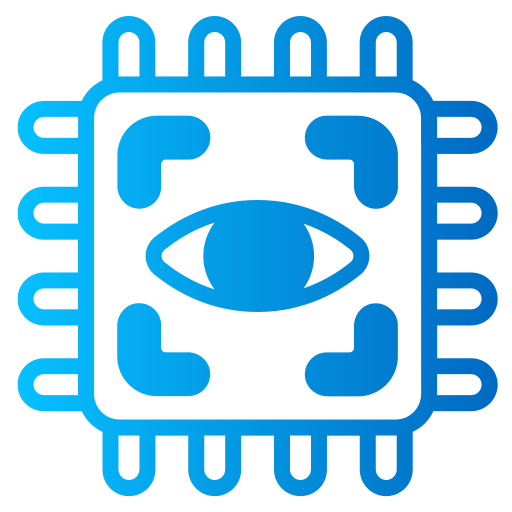 microchip Generic gradient fill icono