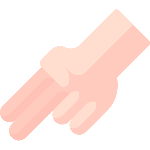 finger Kawaii Flat icon