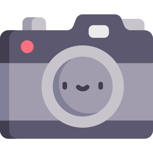 Camera Kawaii Flat icon