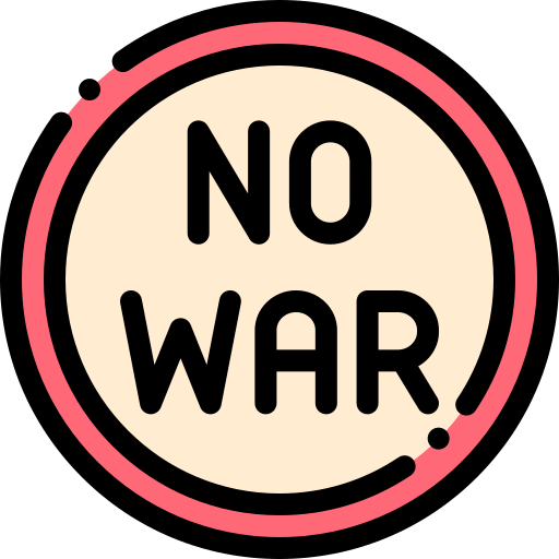 No war Detailed Rounded Lineal color icon
