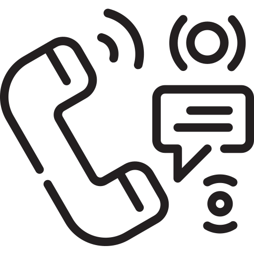 電話 Wanicon Lineal icon