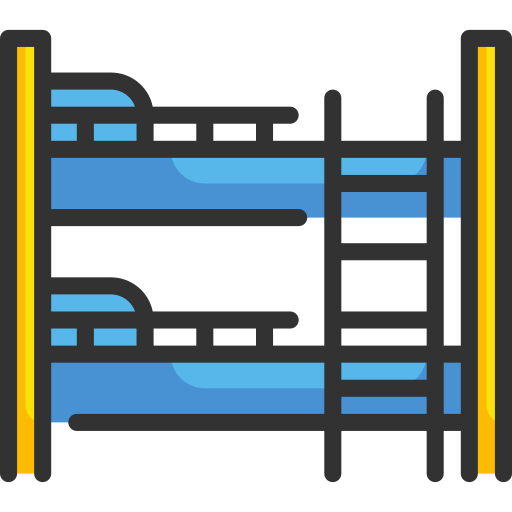 Bunk bed Wanicon Lineal Color icon