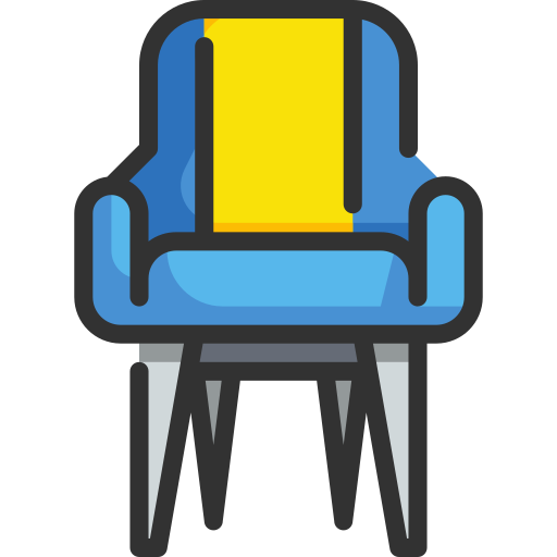 의자 Wanicon Lineal Color icon