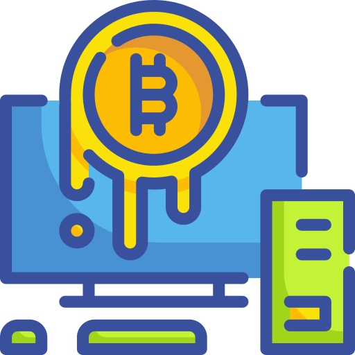Bitcoin Wanicon Lineal Color icon