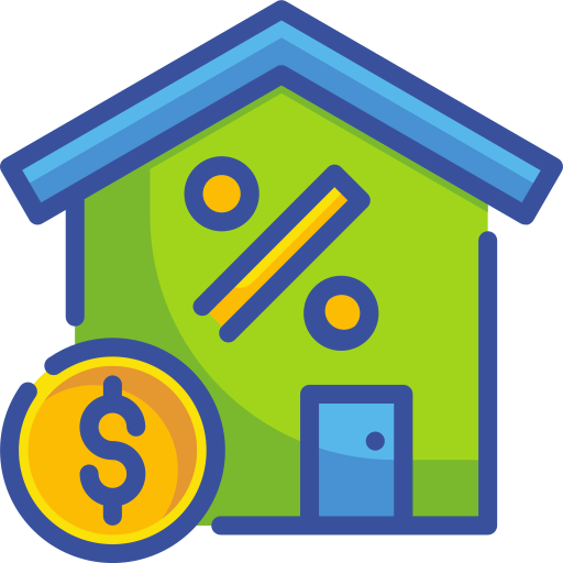 Mortgage Wanicon Lineal Color icon