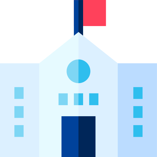 Arquitectura y ciudad Basic Straight Flat icono