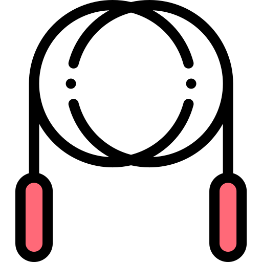 縄跳び Detailed Rounded Lineal color icon