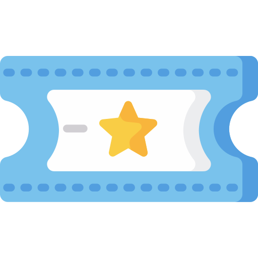 Ticket Special Flat icon