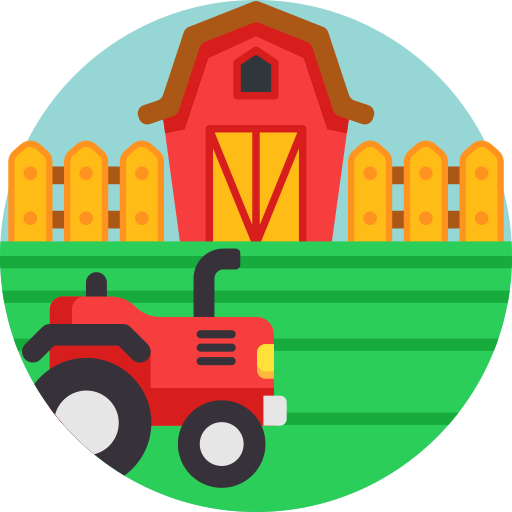 Farm Detailed Flat Circular Flat icon