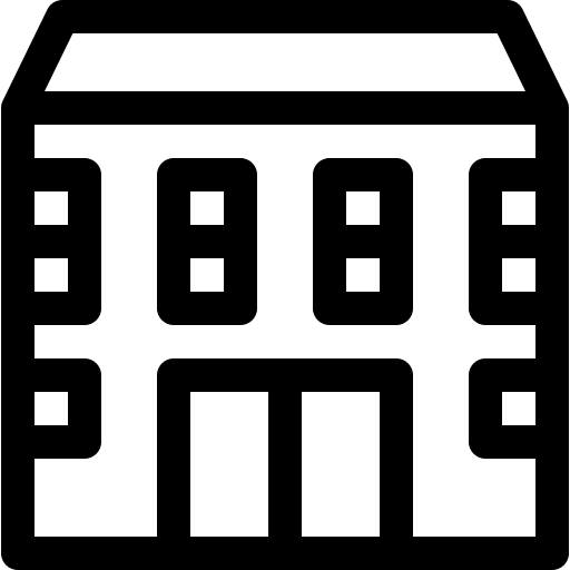 dimora Basic Rounded Lineal icona