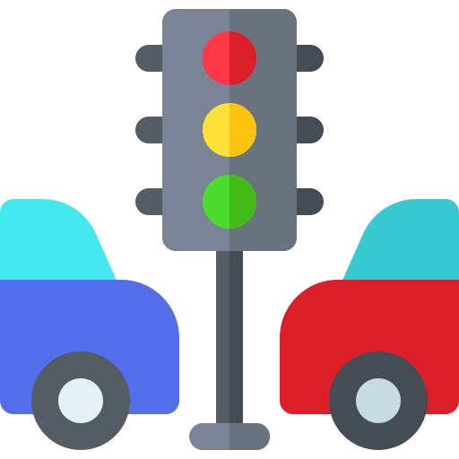 Traffic jam Basic Rounded Flat icon