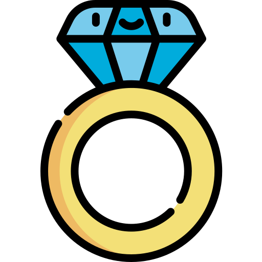 pierścień Kawaii Lineal color ikona