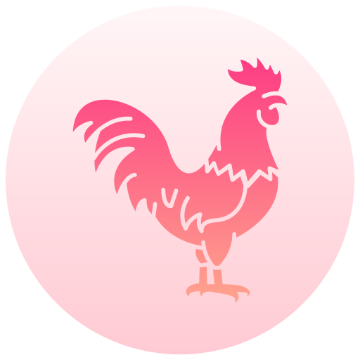 gallo Generic gradient fill icono