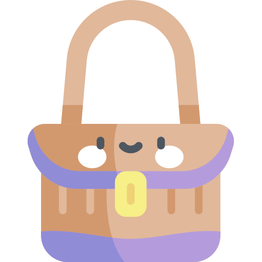 handtasche Kawaii Flat icon