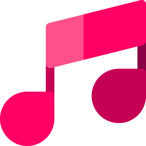 Music and multimedia Basic Rounded Flat Ícone