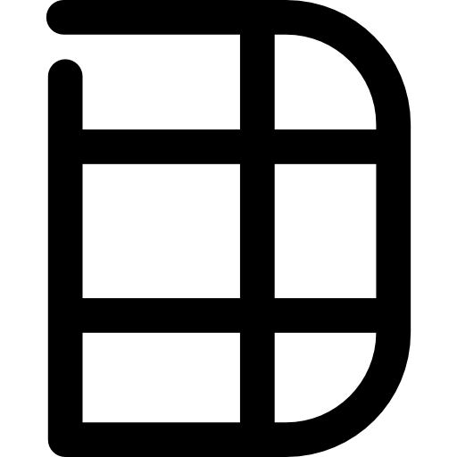 vector Smooth Contour Lineal icono