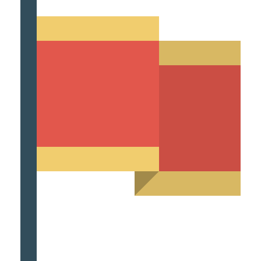 Flag Pixel Budha Flat icon