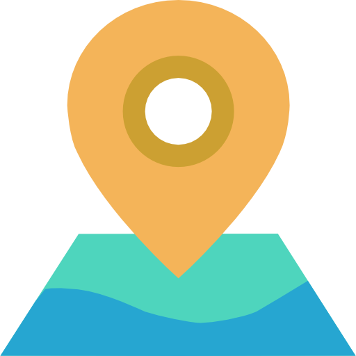 Map Pixel Budha Flat icon
