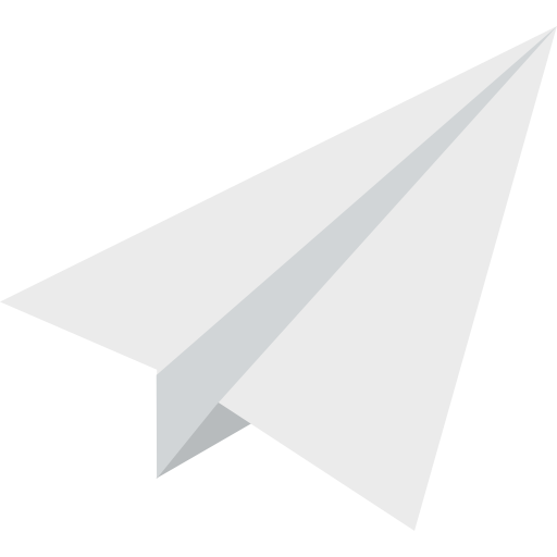 Paper plane Pixel Budha Flat icon