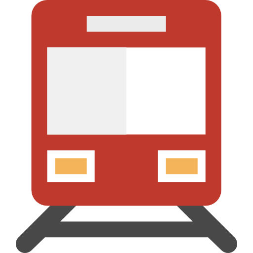Train Pixel Budha Flat icon