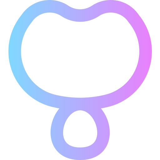 Necklace Super Basic Rounded Gradient icon