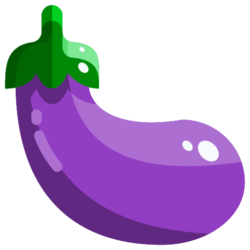 aubergine Justicon Flat icon