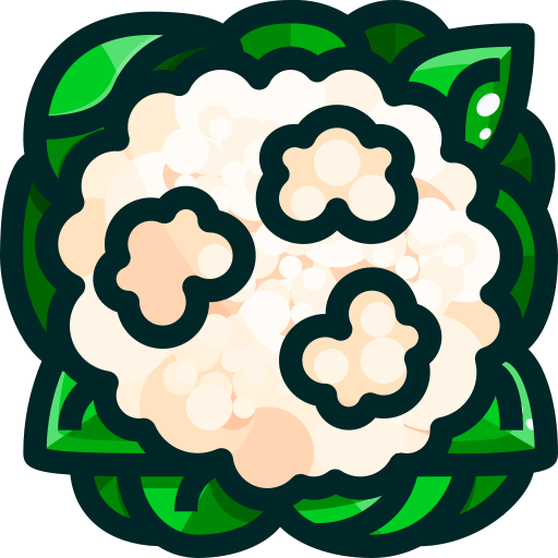 Cauliflower Justicon Lineal Color icon