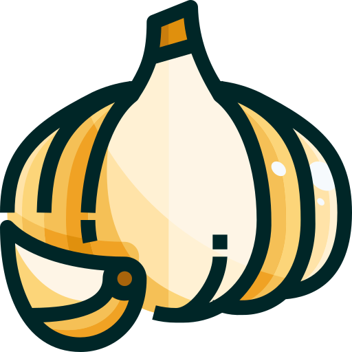 Garlic Justicon Lineal Color icon