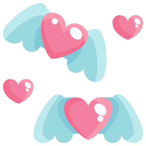 Corazón Justicon Flat icono