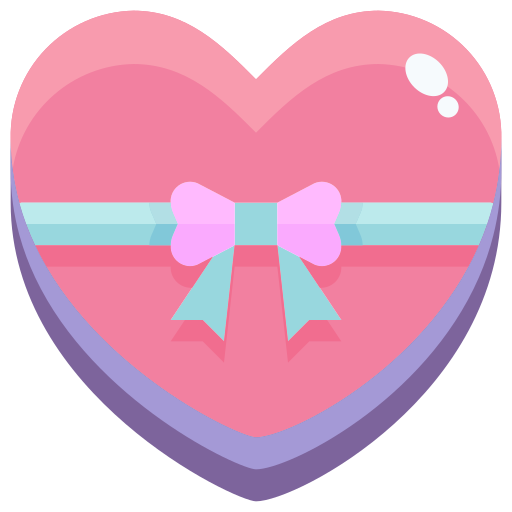 Corazón Justicon Flat icono