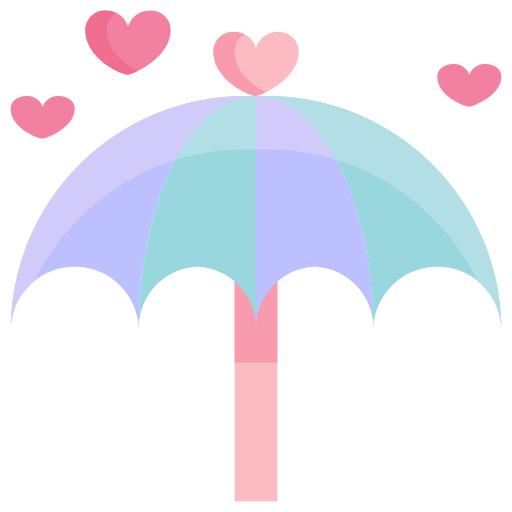 paraplu Justicon Flat icoon