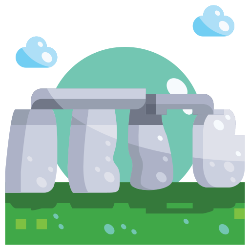 stonehenge Justicon Flat ikona
