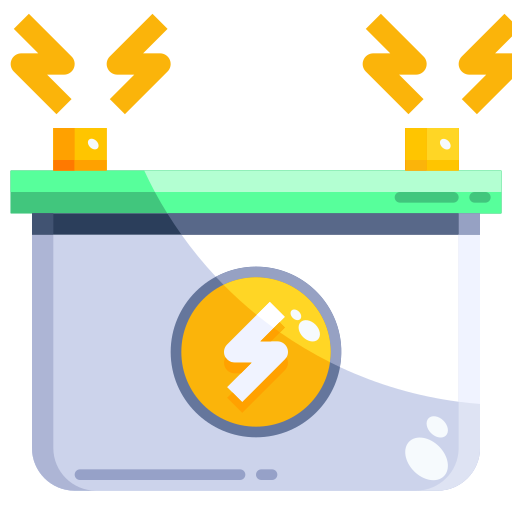 Battery Justicon Flat Ícone