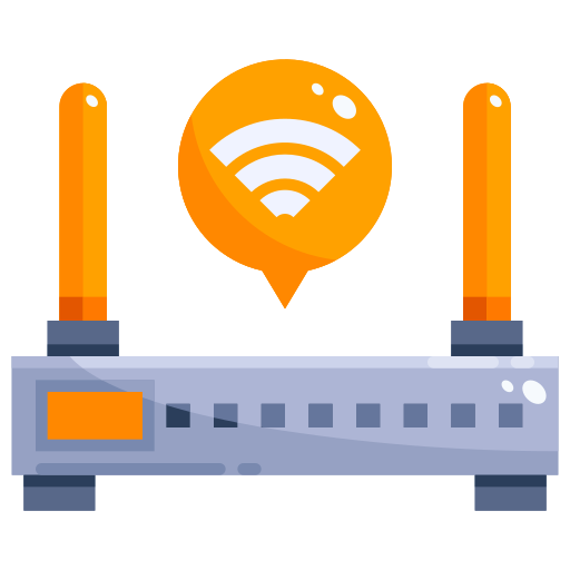 Router Justicon Flat icon