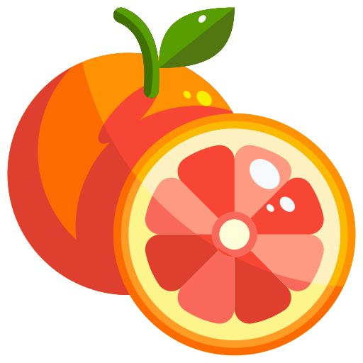 Grapefruit Justicon Flat icon