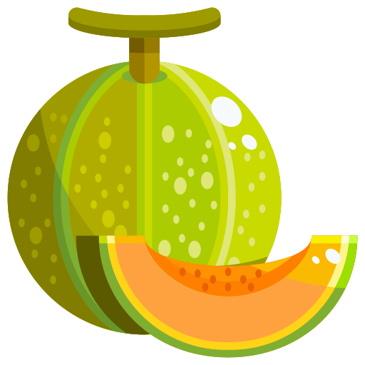 melon Justicon Flat Icône