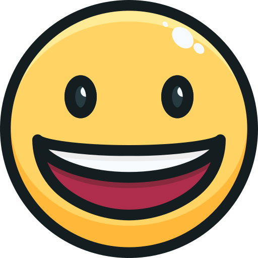glimlach Justicon Lineal Color icoon